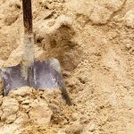 Washed sand for construction, ensuring the best project results.